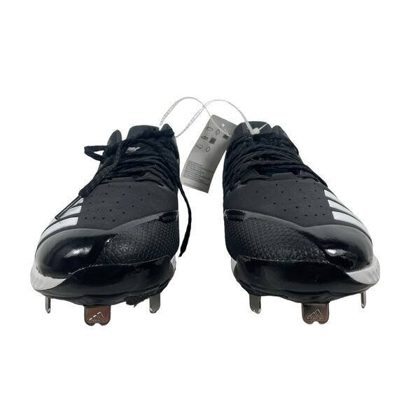 adidas Icon Bounce Baseball Cleats Sneakers Lace Up Black Size 13 - Picture 5 of 12